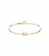 Pulsera Agatha Paris Sunset Baño Oro y Esmalte Naranja - 2480329-256-TU