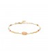 Pulsera Agatha Paris Sunset Baño Oro y Esmalte Naranja - 2480329-256-TU
